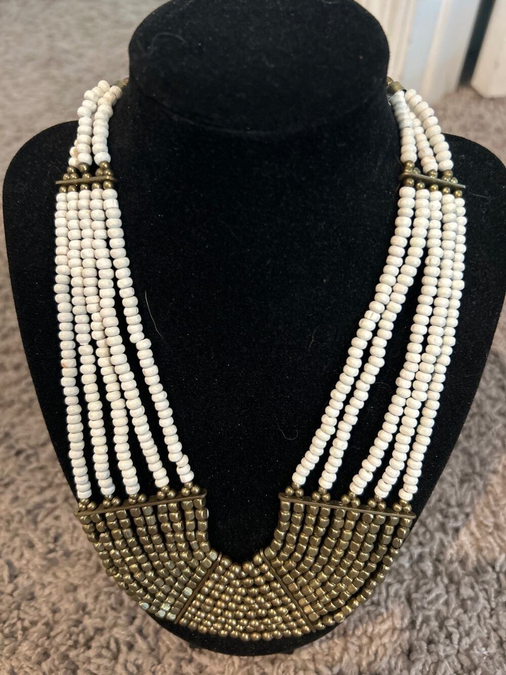 Egyptian Atyled Beaded Necklace